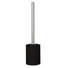 WC-BÜRSTENGARNITUR in Kunststoff  Kunststoff   - Chromfarben/Schwarz, Basics, Kunststoff (8,5/37,6/8,5cm) - Sadena