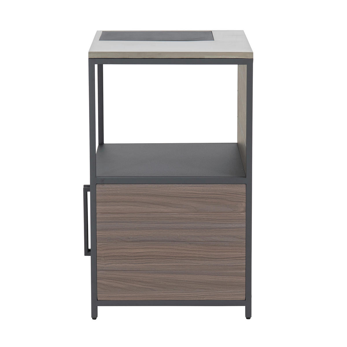 OUTDOORKÜCHE - Schwarz/Braun, Basics, Metall (63,5/91,5/54cm) - Modante