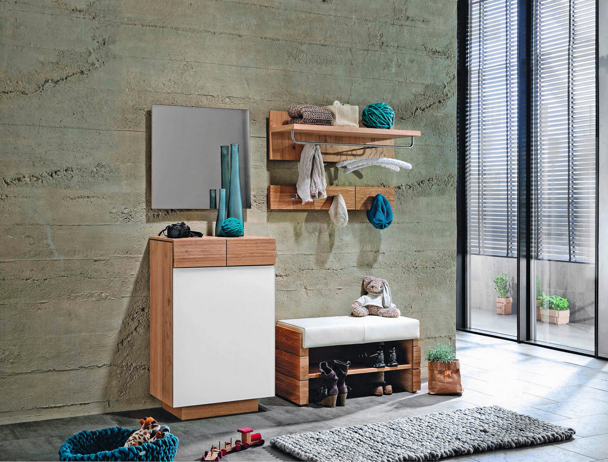 GARDEROBENPANEEL  in 96/32/40 cm  - Eichefarben, Design, Holz (96/32/40cm) - Voglauer