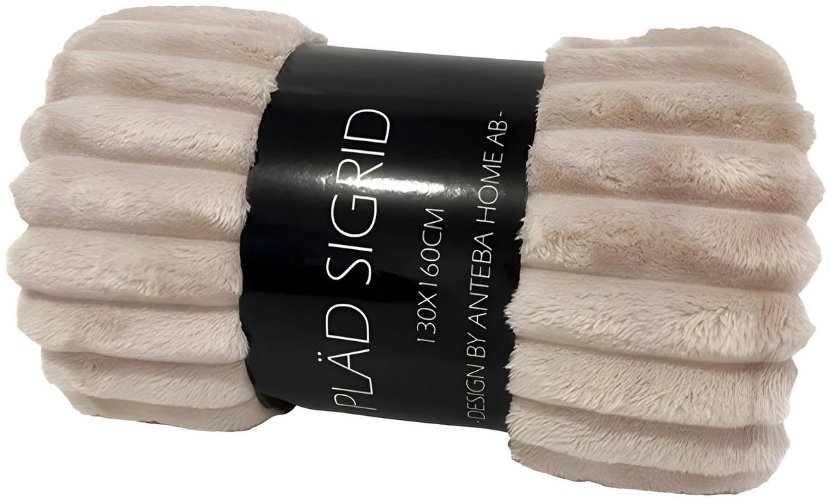 FILT 130/160 cm  - gammelrosa, Design, textil (130/160cm)