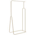 KLEIDERSTÄNDER in Creme 77,5/150/40 cm   - Creme, Basics, Holz/Metall (77,5/150/40cm) - Xora
