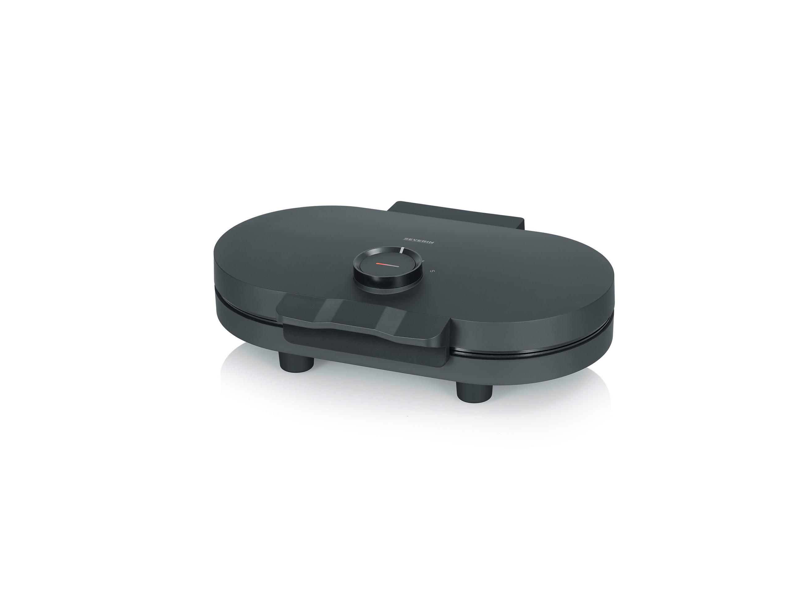 WAFFELEISEN  - Schwarz, Basics, Kunststoff (34,9/10,1/24cm) - Severin