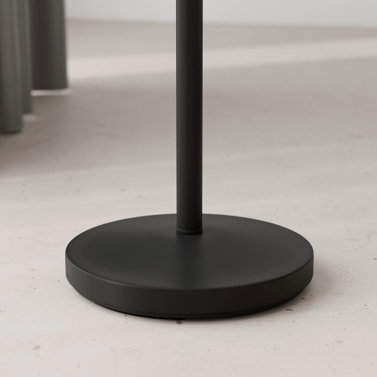 SOLARLEUCHTE Strelizie 28/149 cm  - Schwarz, Design, Kunststoff/Metall (28/149cm) - Ambia Garden