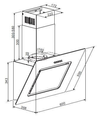 KÜCHENBLOCK 270 cm in Weiß - Weiß/Grau, MODERN (270cm) - Respekta