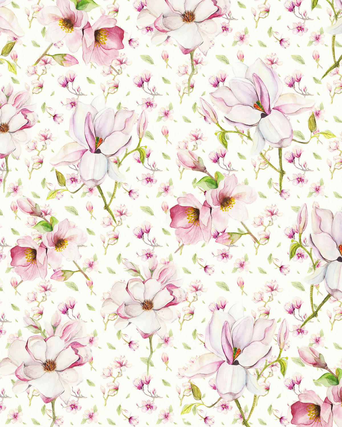 VLIESTAPETE  - Rosa/Weiß, Basics (200/250cm) - Xora