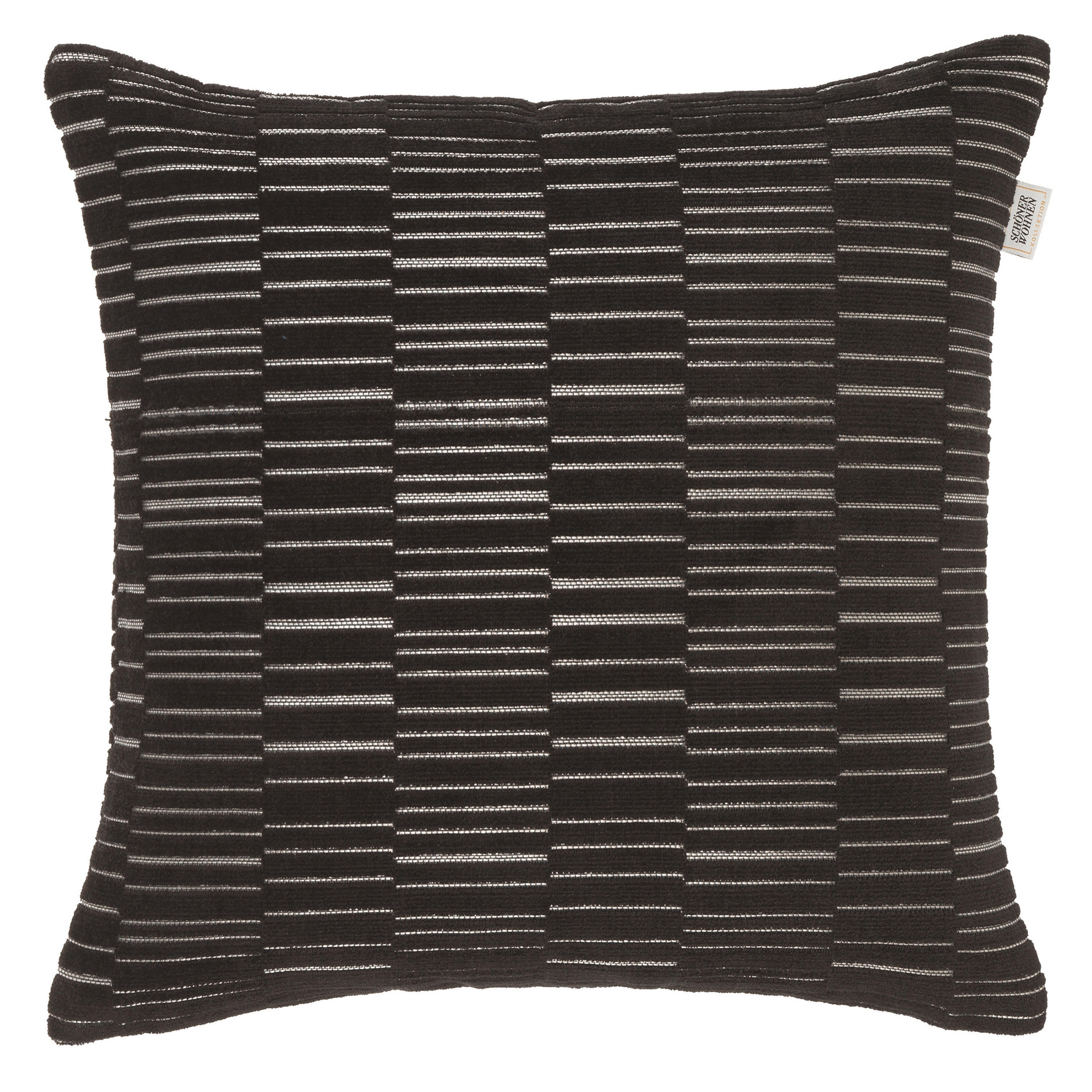 KISSENHÜLLE SW-MUTE 43/43 cm  - Beige/Schwarz, Basics, Textil (43/43cm) - Schöner Wohnen