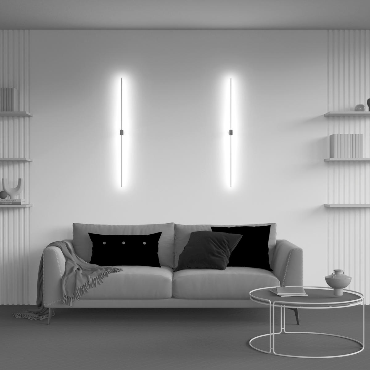 WANDLEUCHTE 7/3/104,9 cm   - Goldfarben/Schwarz, Basics, Metall (7/3/104,9cm) - MAYTONI