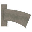 ECKSCHREIBTISCH  in Graphitfarben, Weiß  - Alufarben/Graphitfarben, Design, Holzwerkstoff/Metall (200/160cm) - Moderano