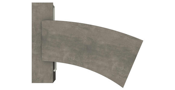 ECKSCHREIBTISCH in Graphitfarben, Weiß - Alufarben/Graphitfarben, Design, Holzwerkstoff/Metall (200/160cm) - Moderano