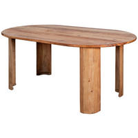 ESSTISCH in Holz   - Naturfarben, Modern, Holz (208/76/100cm) - MID.YOU