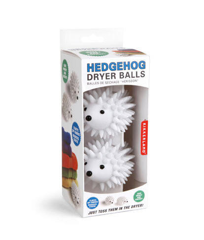 MÍČKY DO SUŠIČKY - bílá, Konvenční, plast (9,5/6/6cm) - Kikkerland