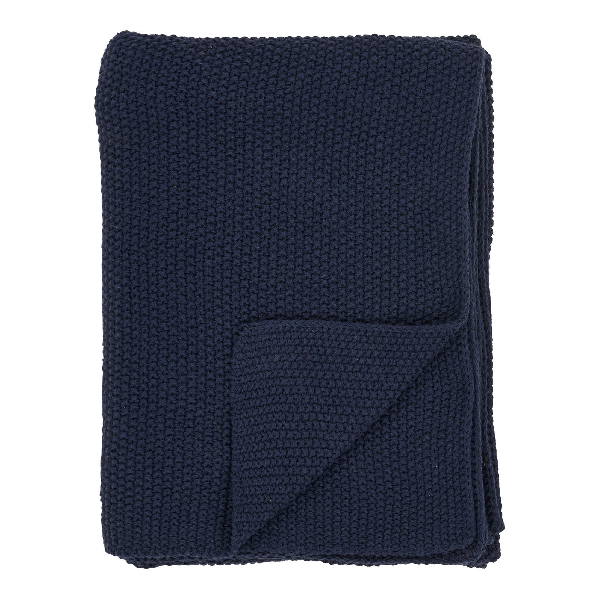 WOHNDECKE Santos 130/170 cm  - Dunkelblau, Basics, Textil (130/170cm)
