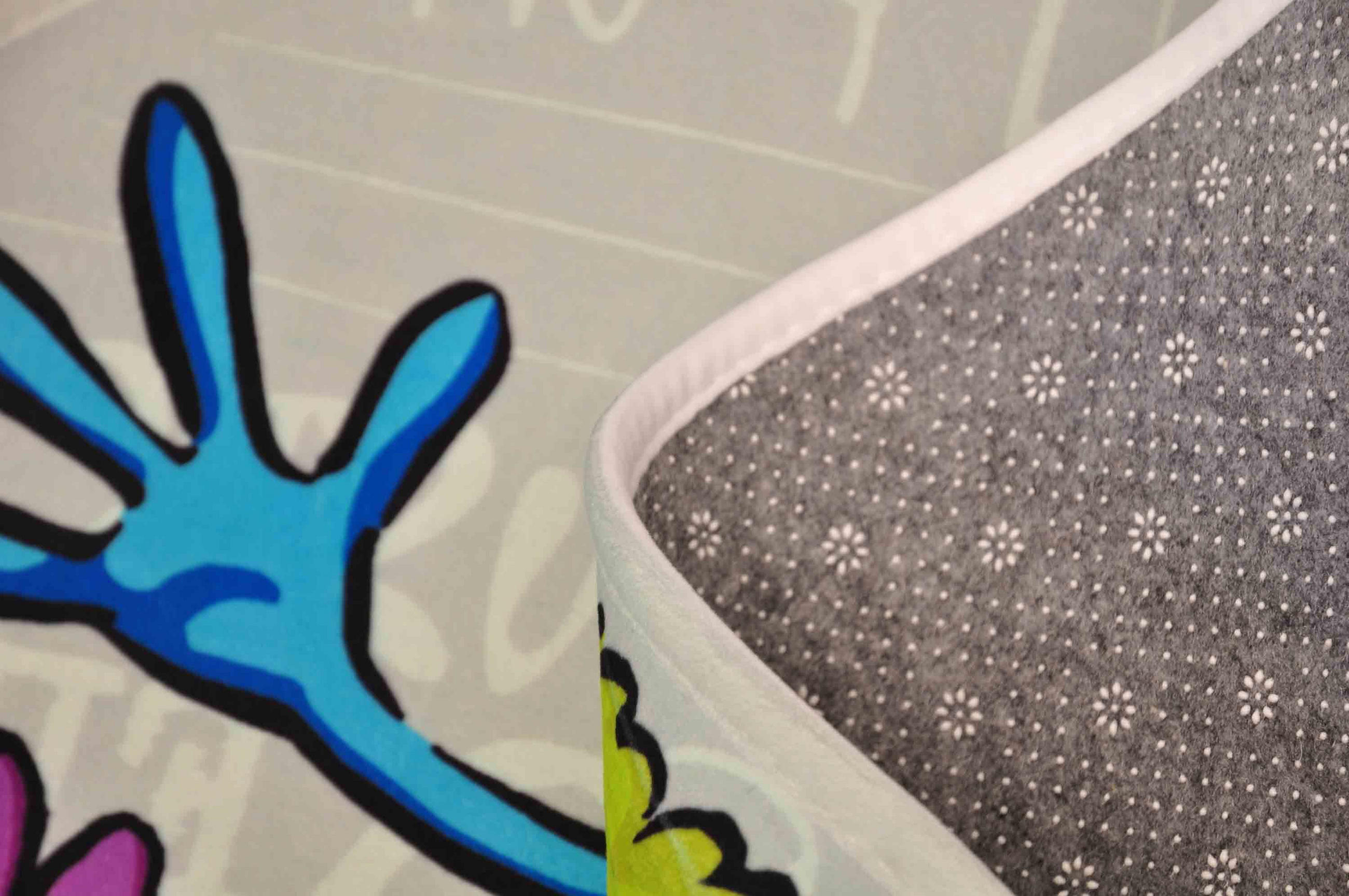 KINDERTEPPICH 100 cm Lovely Kids  - Blau/Hellgrau, Trend, Kunststoff/Textil (100cm) - Ben'n'jen