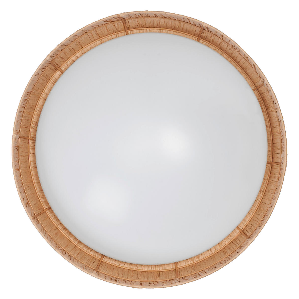 LED-DECKENLEUCHTE 50/13 cm   - Braun, Natur, Naturmaterialien/Metall (50/13cm) - Ledvance