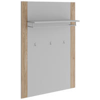 Panou Cuier 82/120/28 cm  - cașmir/stejar Bianco, Design, lemn/metal (82/120/28cm) - Livetastic