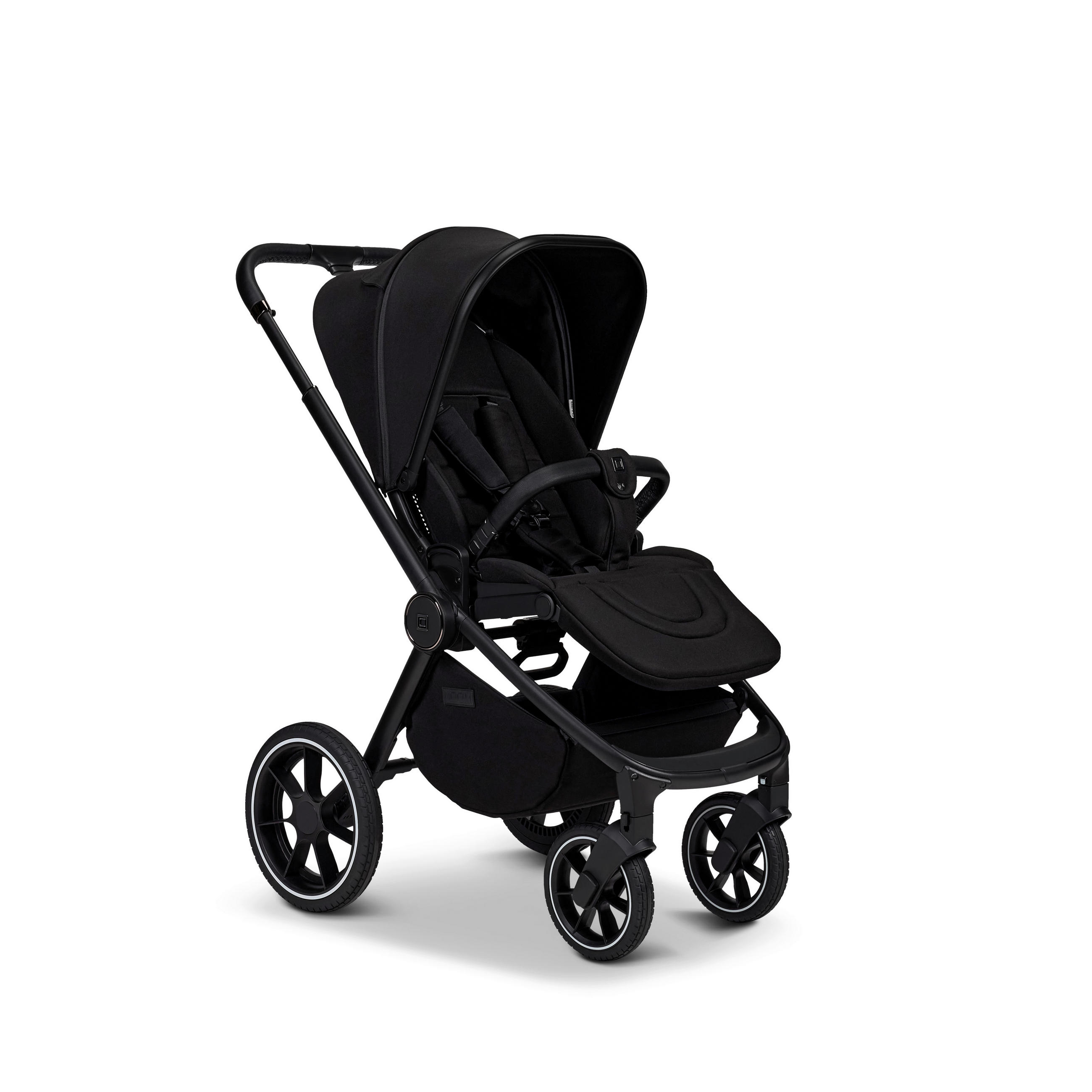 KOMBIKINDERWAGEN Resea+  - Schwarz, Basics, Textil (98,5/58/122cm) - Moon