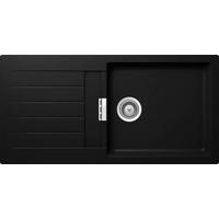 SPÜLE SIGD100LAPUR  - Schwarz, Basics, Stein (100/50cm) - Schock