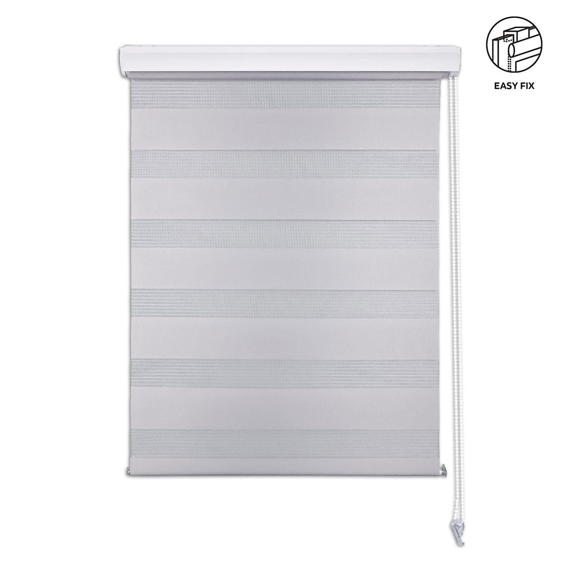 DVOSTRUKA ROLO ZAVJESA siva  - siva, Basics (60/160cm) - Boxxx