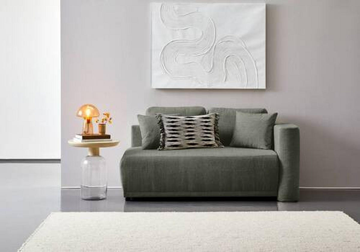 CHAISELONGUE Chenille Dunkelgrün  - Dunkelgrün/Schwarz, KONVENTIONELL, Kunststoff/Textil (171/73/93cm) - Carryhome