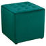 HOCKER Dunkelgrün - Dunkelgrün/Schwarz, Design, Textil (38/36/38cm) - Carryhome HOCKER Dunkelgrün - Dunkelgrün/Schwarz, Design, Textil (38/36/38cm) - Carryhome