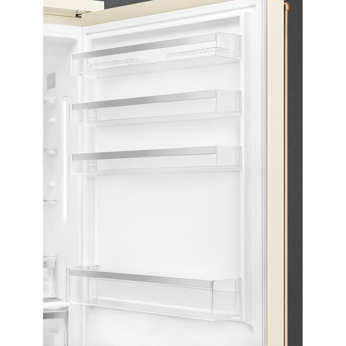 KÜHL-GEFRIER-KOMBINATION FA8005RPO5  - Creme, Basics, Glas/Metall (70,4/195,5/70,4cm) - SMEG