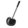 WC SADA - ŠTĚTKA A DRŽÁK - černá, Basics, kov/plast (15.5/37cm) - Sadena