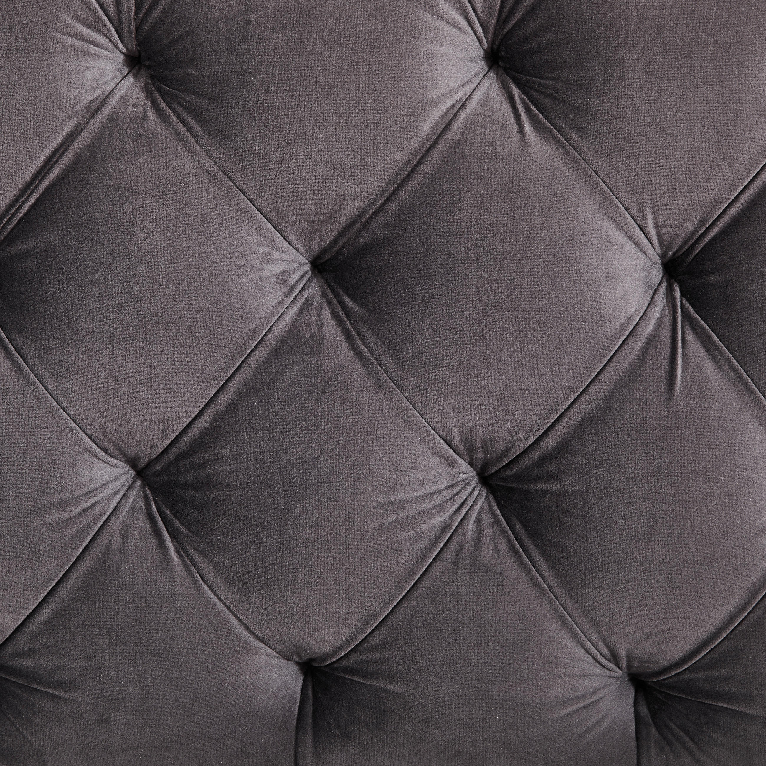 ČALÚNENÁ POSTEĽ, 180/200 cm, sivá - čierna/sivá, Konventionell, textil/plast (180/200cm) - Cantus