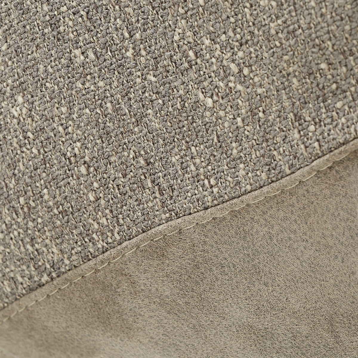 ARMLEHNSTUHL  in Webstoff  - Eichefarben/Cappuccino, Design, Holz/Textil (58/83/59cm) - Linea Natura
