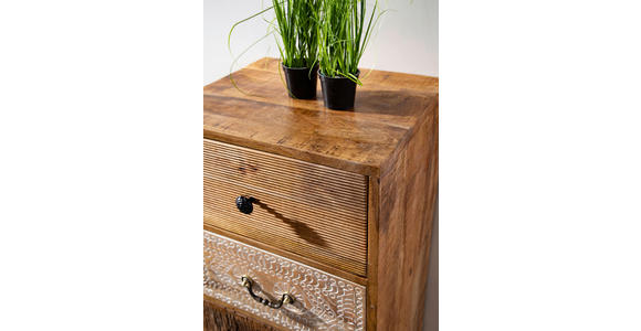 KOMMODE in 46/120/40 cm - Messingfarben/Multicolor, Design, Holz/Metall (46/120/40cm) - Landscape