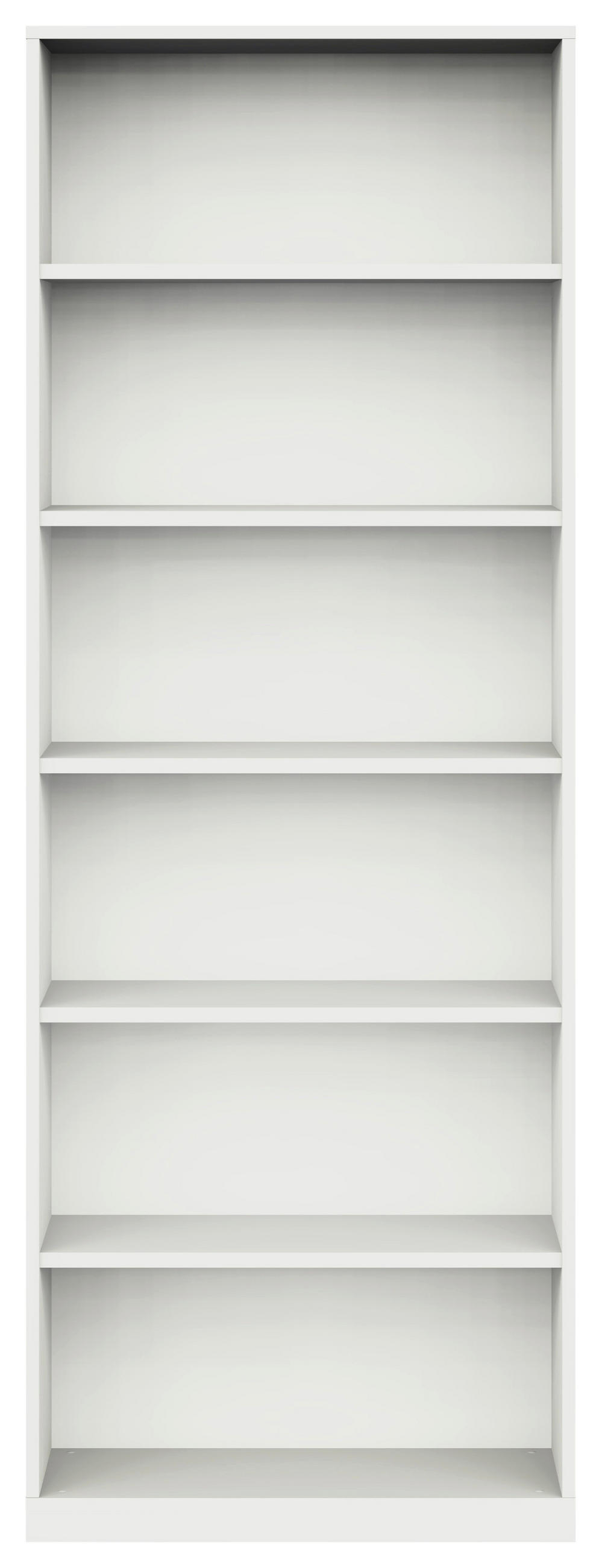 AKTENREGAL 80/220,5/40 cm  - Weiss, Konventionell, Holzwerkstoff (80/220,5/40cm) - Moderano
