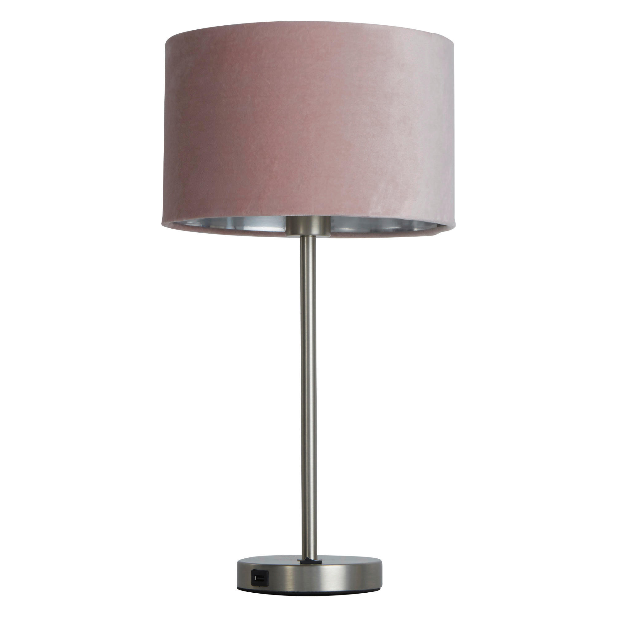 BORDSLAMPA Finn 18.2/44/18.2 cm   - pink/mässingsfärgad, Basics, metall (18.2/44/18.2cm)
