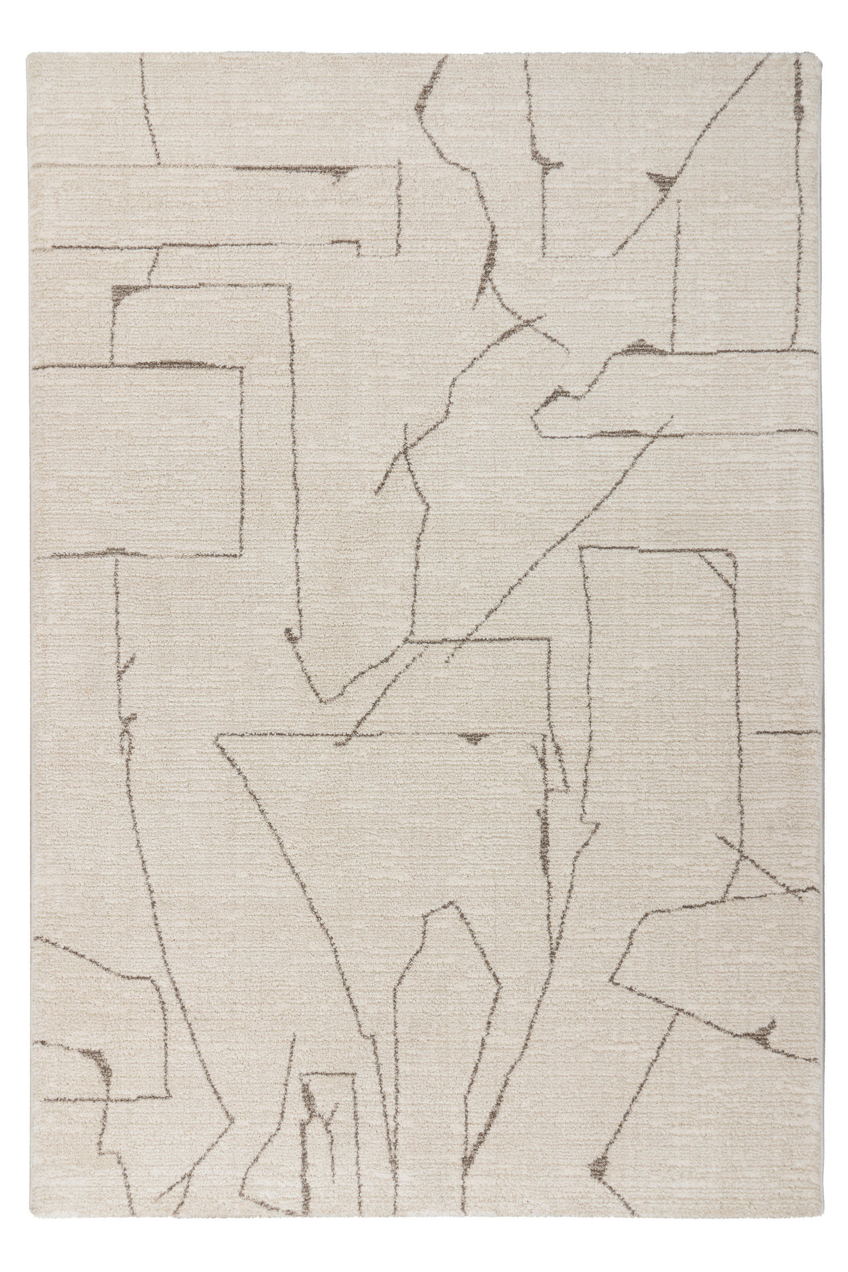 FLACHWEBETEPPICH 60/110 cm My Parma Creme  - Creme, Basics, Textil (60/110cm) - Obsession