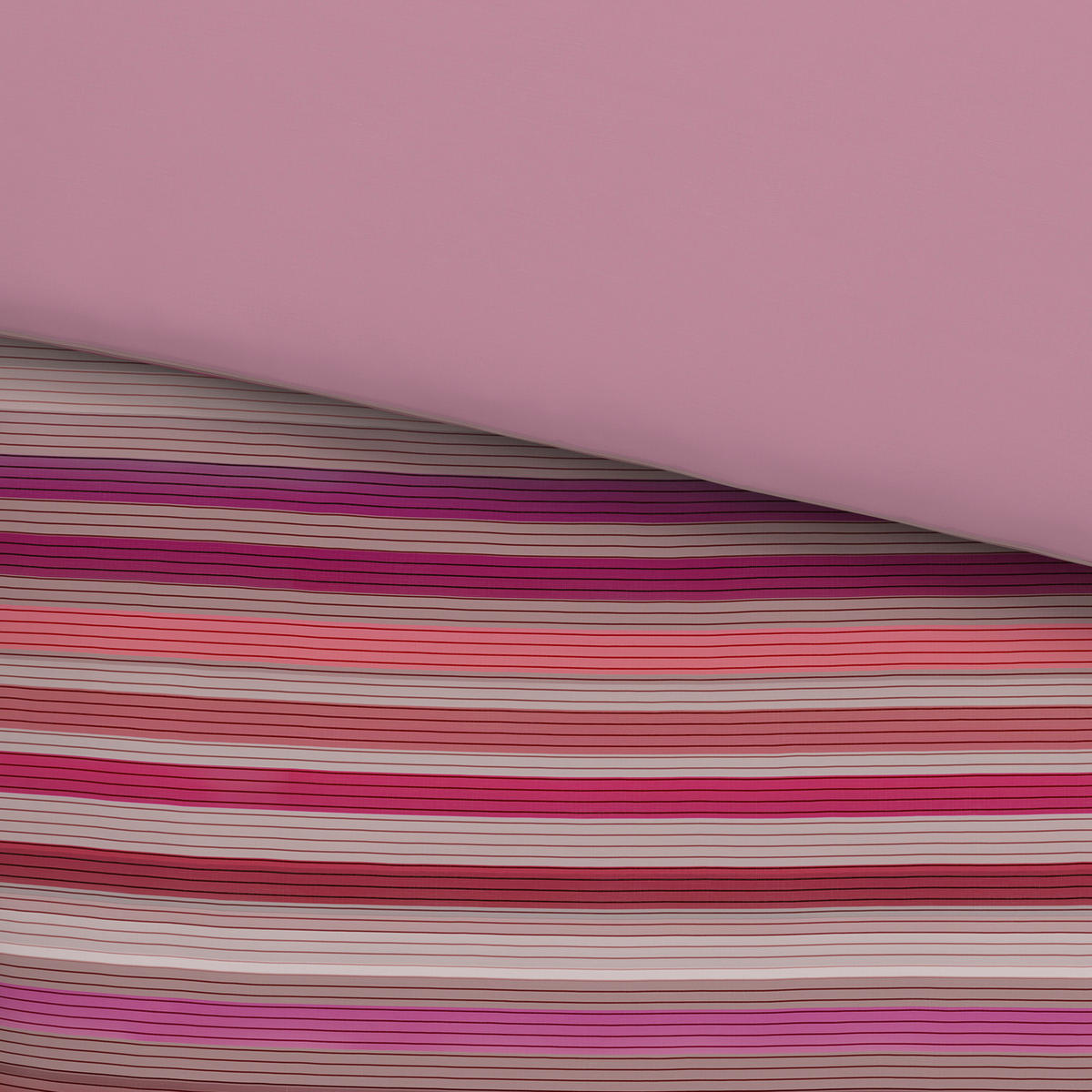 WENDEBETTWÄSCHE Satin 155/220 cm  - Multicolor, Textil (155/220cm) - Novel