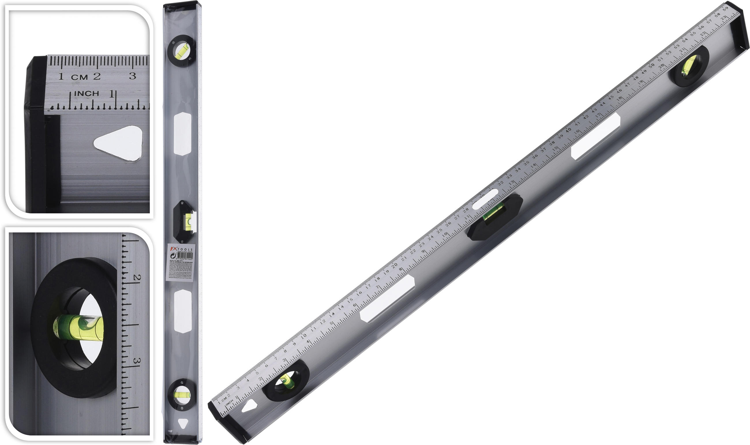 VATTENPASS  per  m² - grå, Basics, metall (60cm)