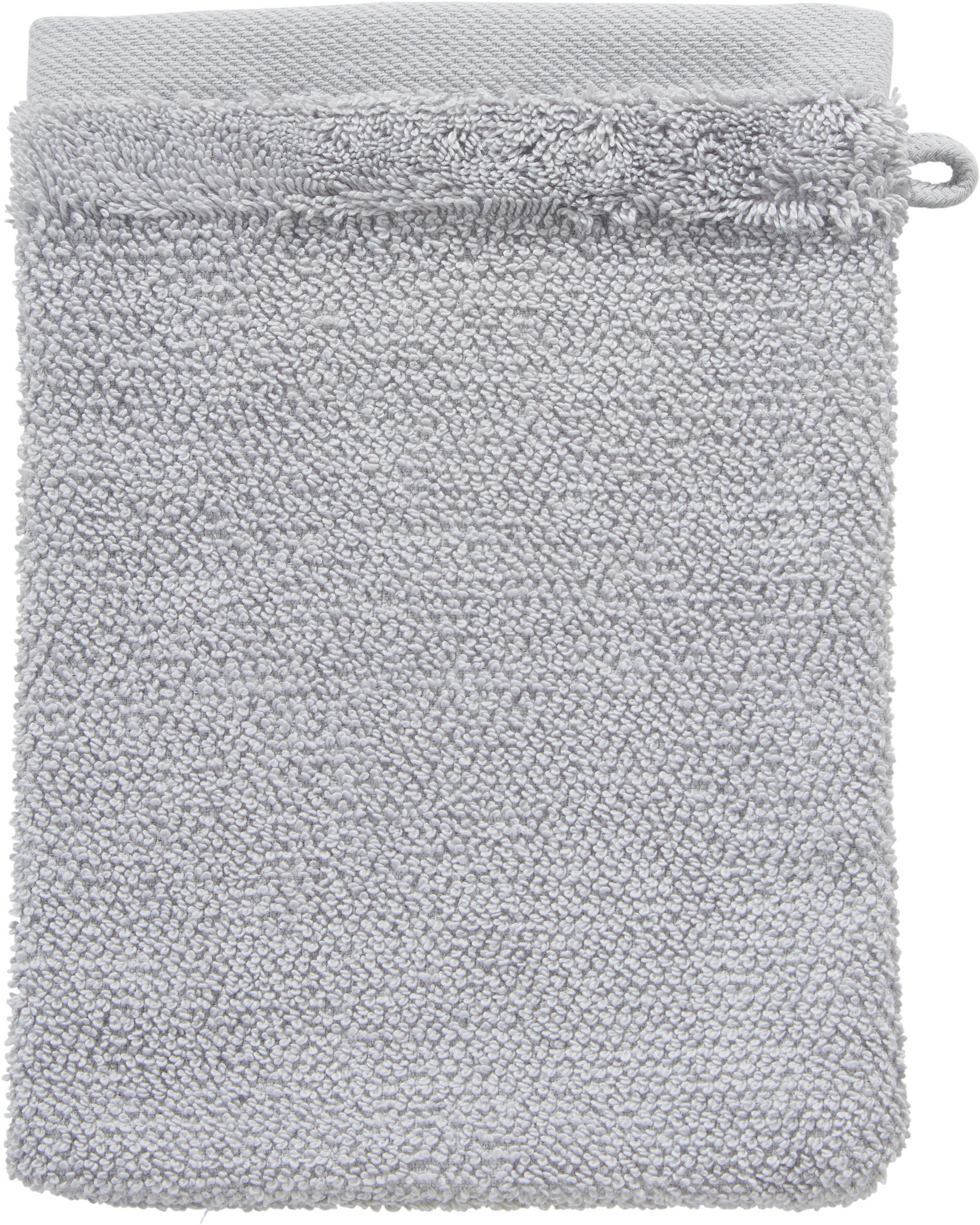 Mănușă De Toaletă 16/21 cm argintiu  - argintiu, Natur, textil (16/21cm) - Bio:Vio
