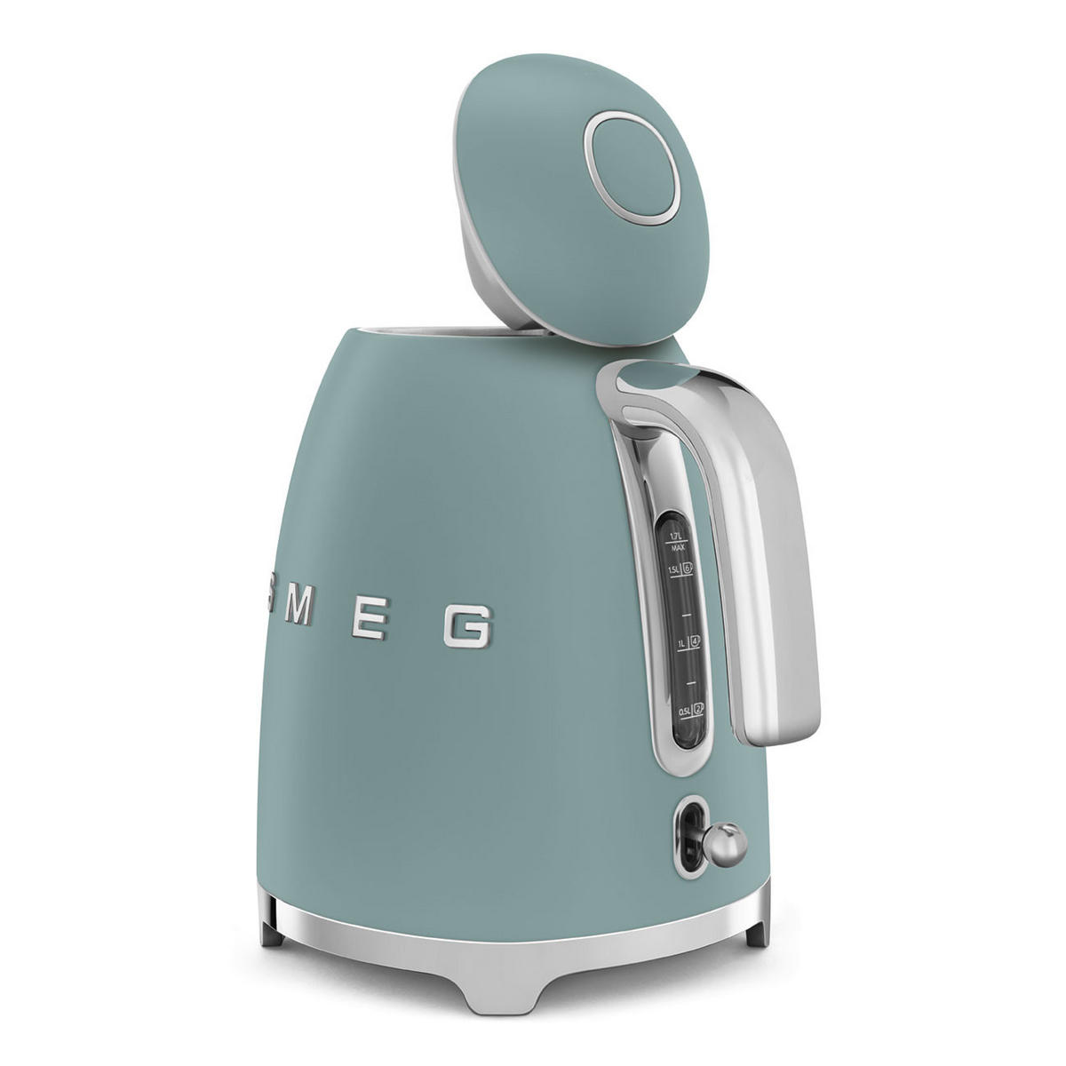 WASSERKOCHER 1,7 l  - Pastellgrün, Design, Metall (22,6/24,8/17,1cm) - SMEG