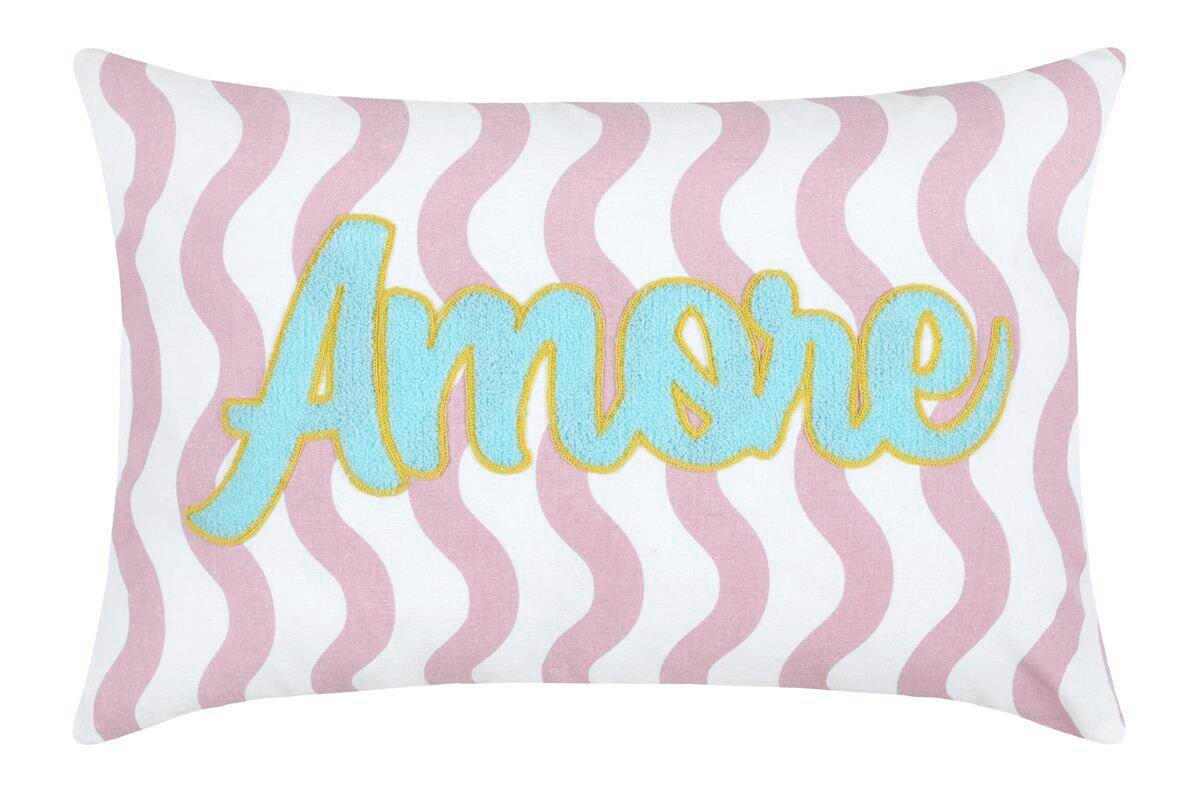 OKRASNA BLAZINA  COOL VIBES    40/60 cm         - roza, Design, tekstil (40/60cm) - Esposa