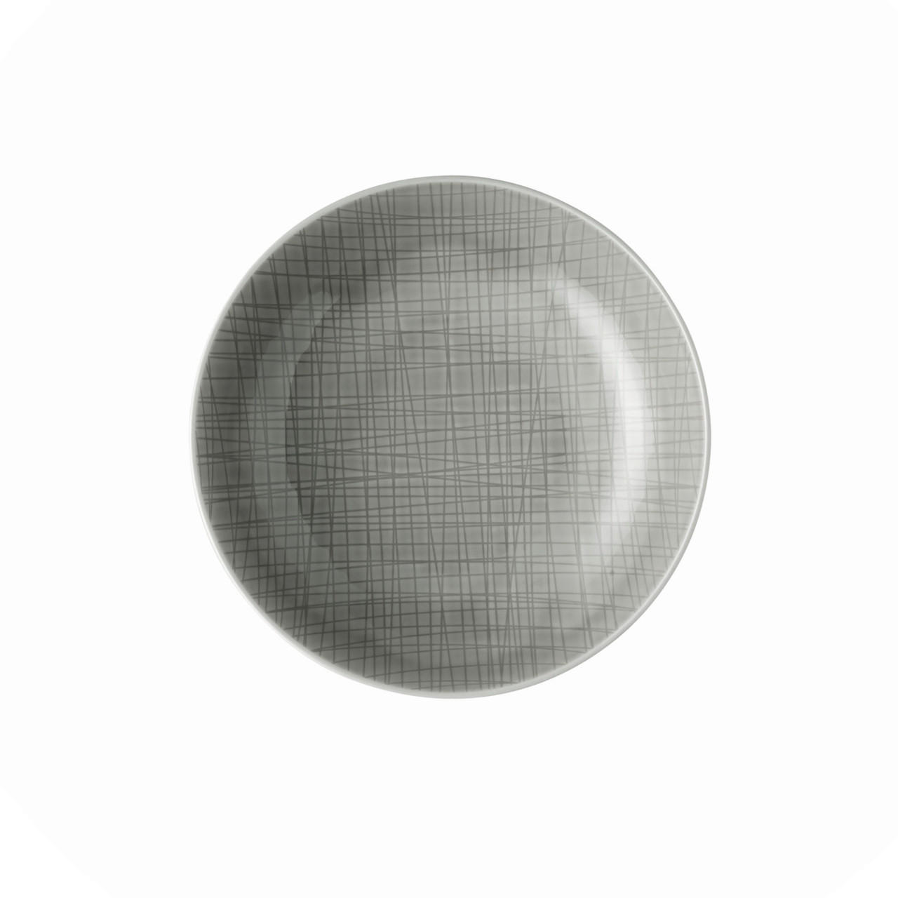 SUPPENTELLER Grau Porzellan - Grau, KONVENTIONELL, Keramik (21cm) - Rosenthal