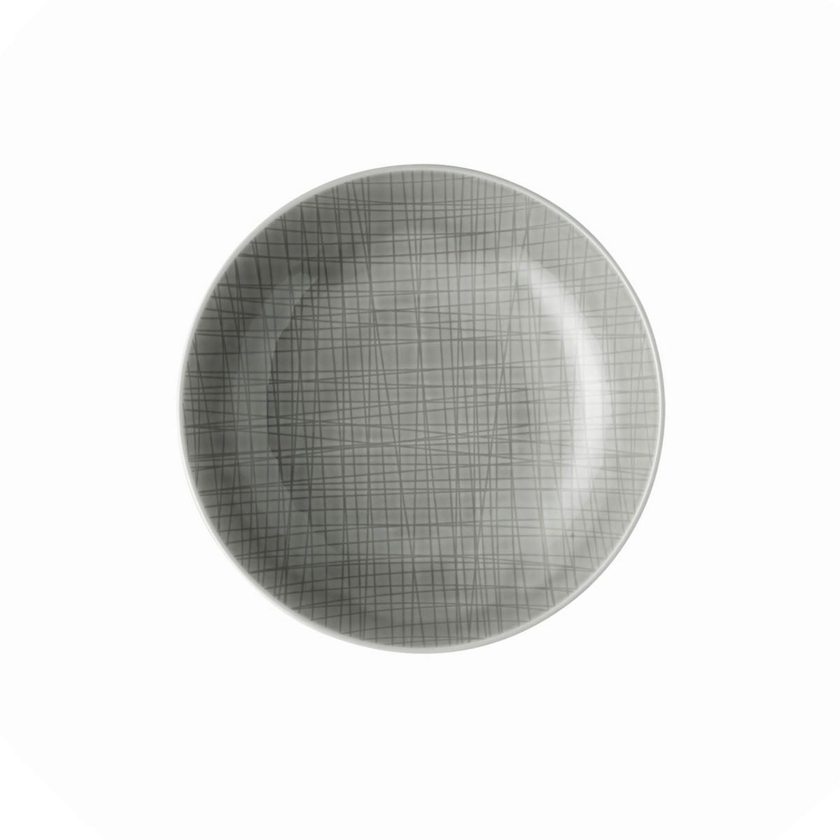 SUPPENTELLER Grau Porzellan  - Grau, KONVENTIONELL, Keramik (21cm) - Rosenthal