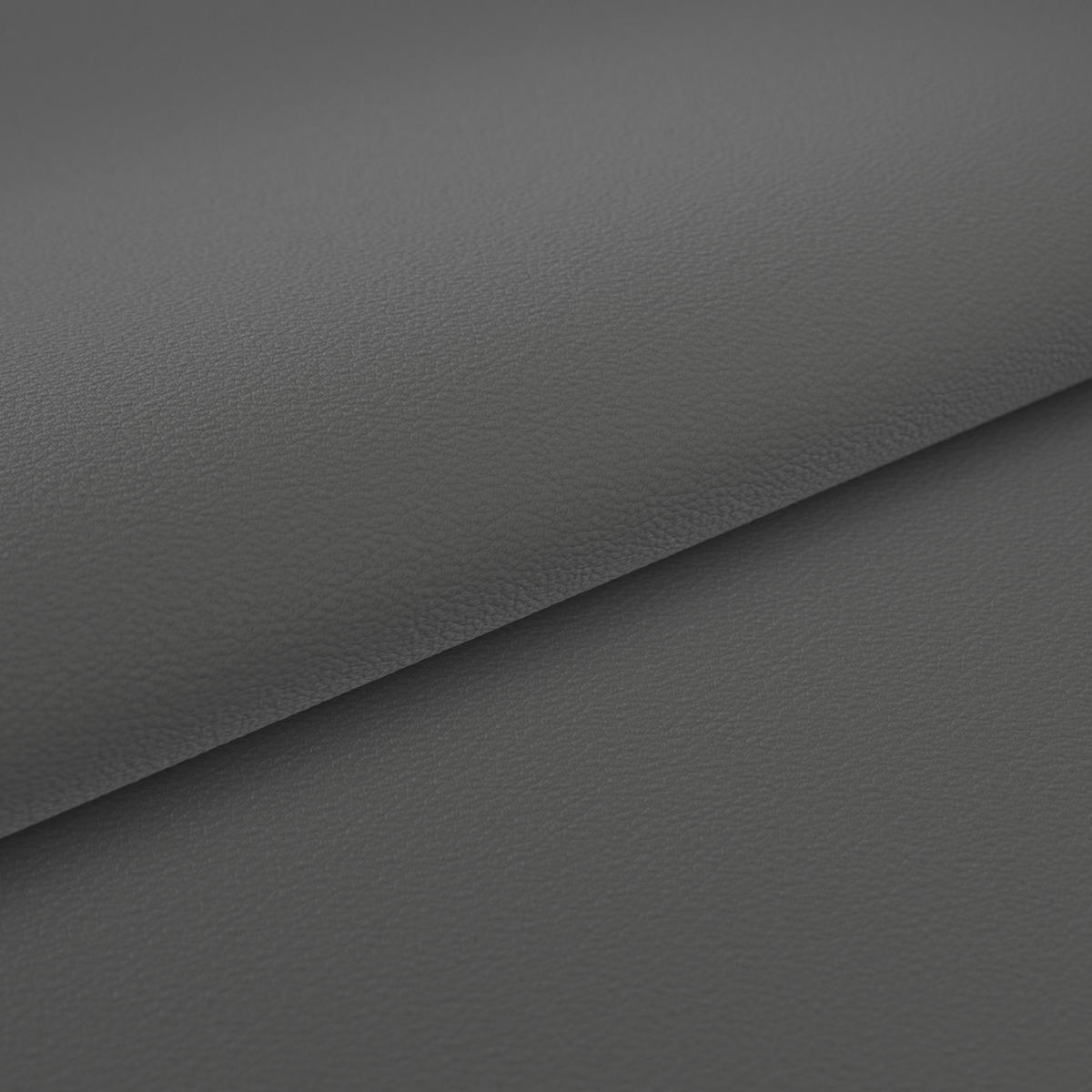 DREHSTUHL Lederlook Grau, Schwarz, Dunkelgrau  - Dunkelgrau/Schwarz, MODERN, Kunststoff/Textil (70/103-115/70cm)