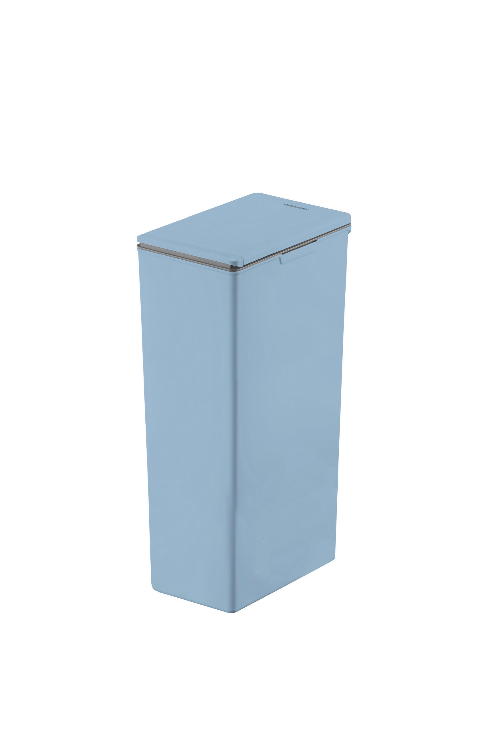 ABFALLEIMER Oslo 40 L  - Blau/Anthrazit, Basics, Kunststoff (23/35,5/61cm) - Fackelmann