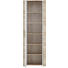 GARDEROBENSCHRANK Eichefarben, Weiß - Eichefarben/Silberfarben, KONVENTIONELL, Holzwerkstoff/Kunststoff (65/198/35cm) - Xora
