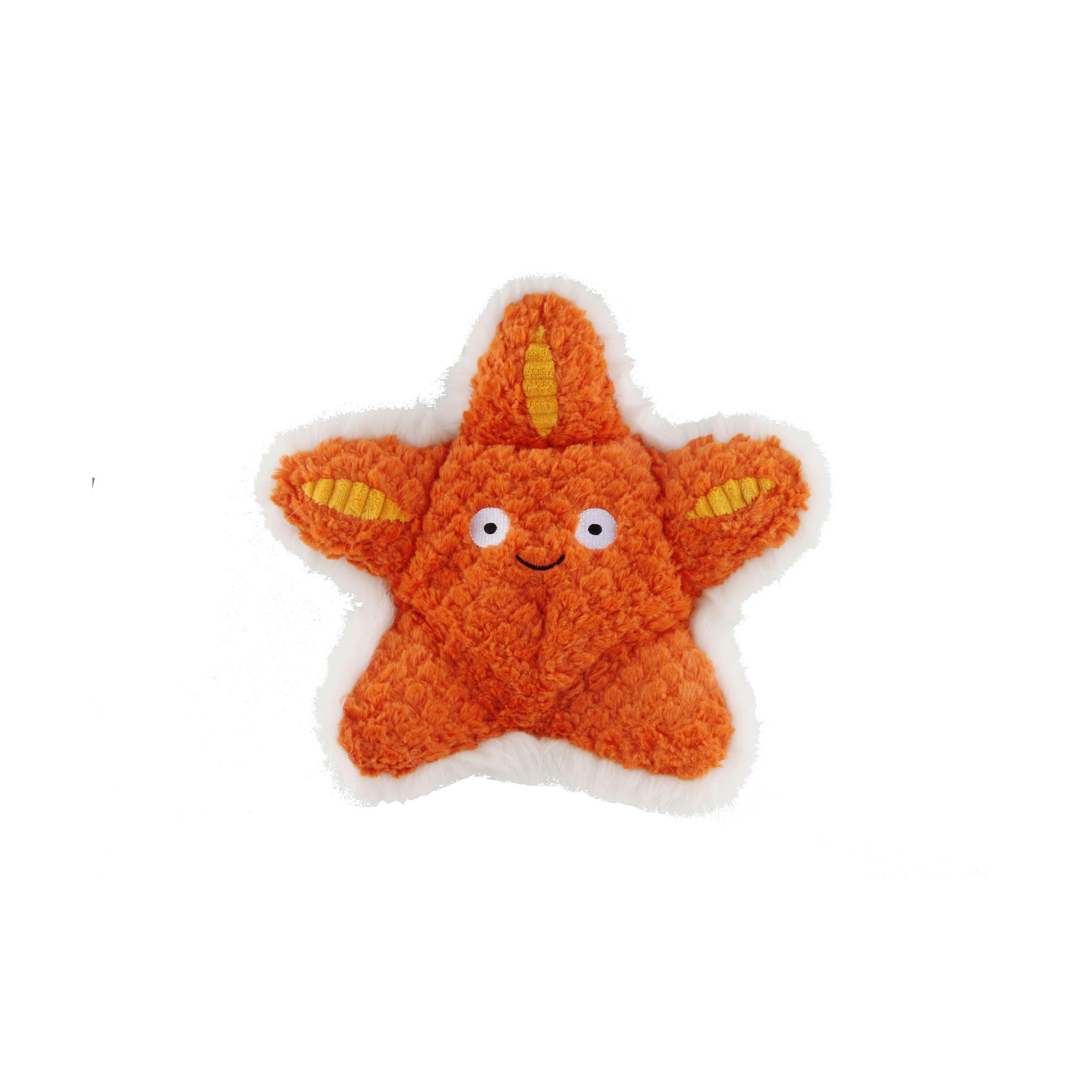 PLÜSCHFIGUR  - Gelb/Orange, Trend, Kunststoff/Textil (24/25/14cm) - Patinio