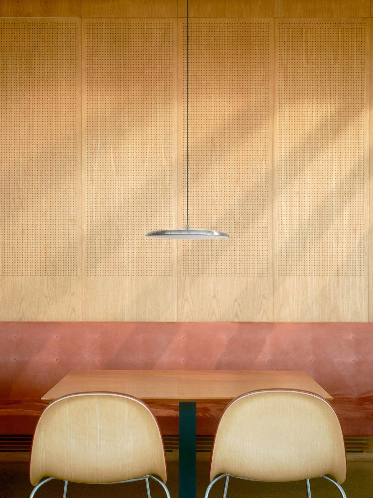 LED-HÄNGELEUCHTE 40/6 cm   - Edelstahlfarben, Design, Metall (40/6cm) - Nordlux