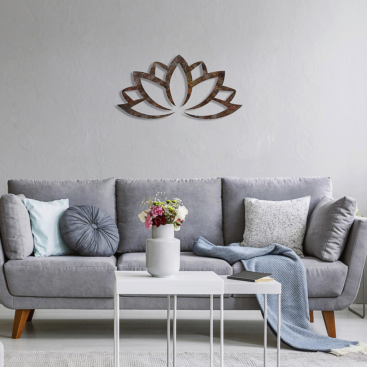 METALLBILD  - Bronzefarben, Basics, Metall (35/60cm)