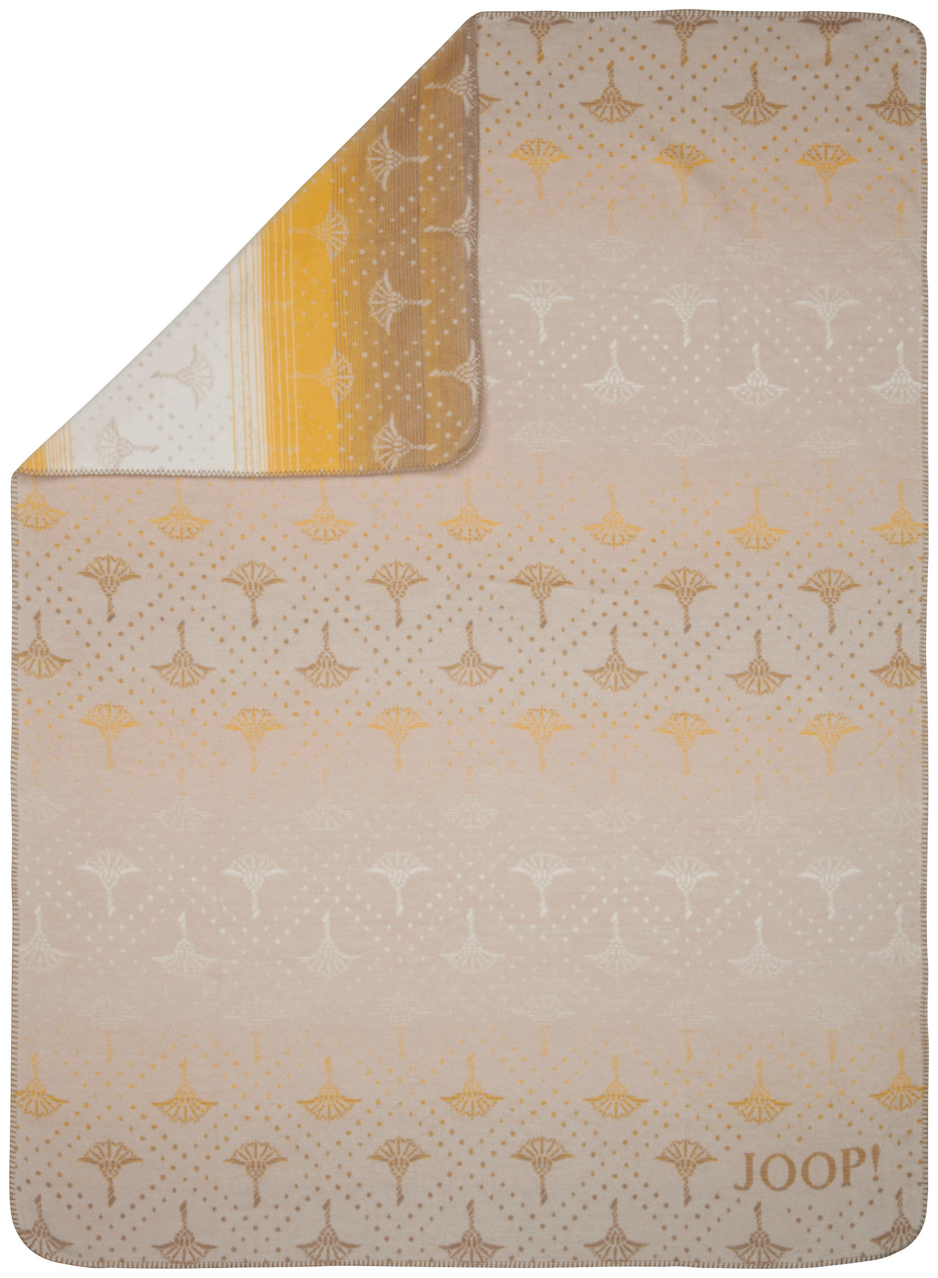 DEKORATIVNA ODEJA 150/200 cm ekru - ekru, Design, tekstil (150/200cm) - Joop!