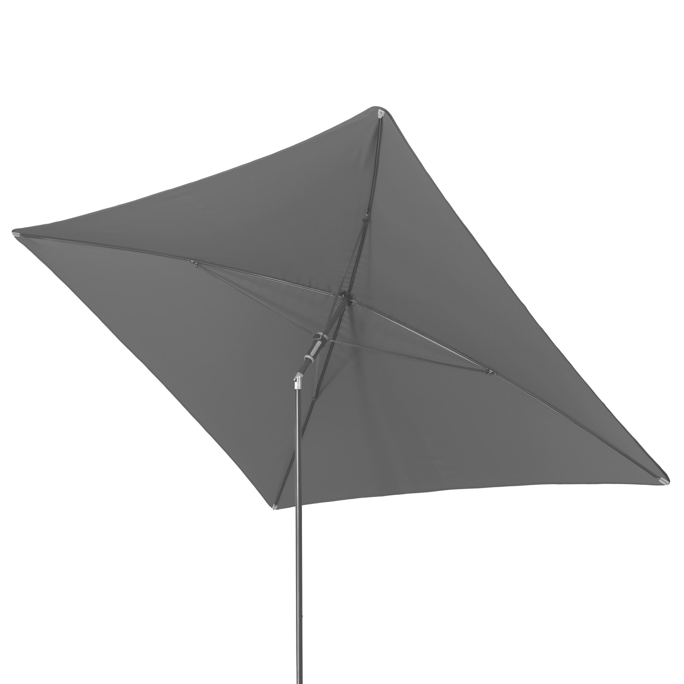 SONNENSCHIRM  230/190 cm  - Anthrazit, Basics, Textil/Metall (230/190cm) - Doppler