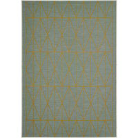 OUTDOORTEPPICH 80/200 cm Celeste Petrol, Sahara  - Petrol/Sahara, Trend, Textil (80/200cm) - Dieter Knoll