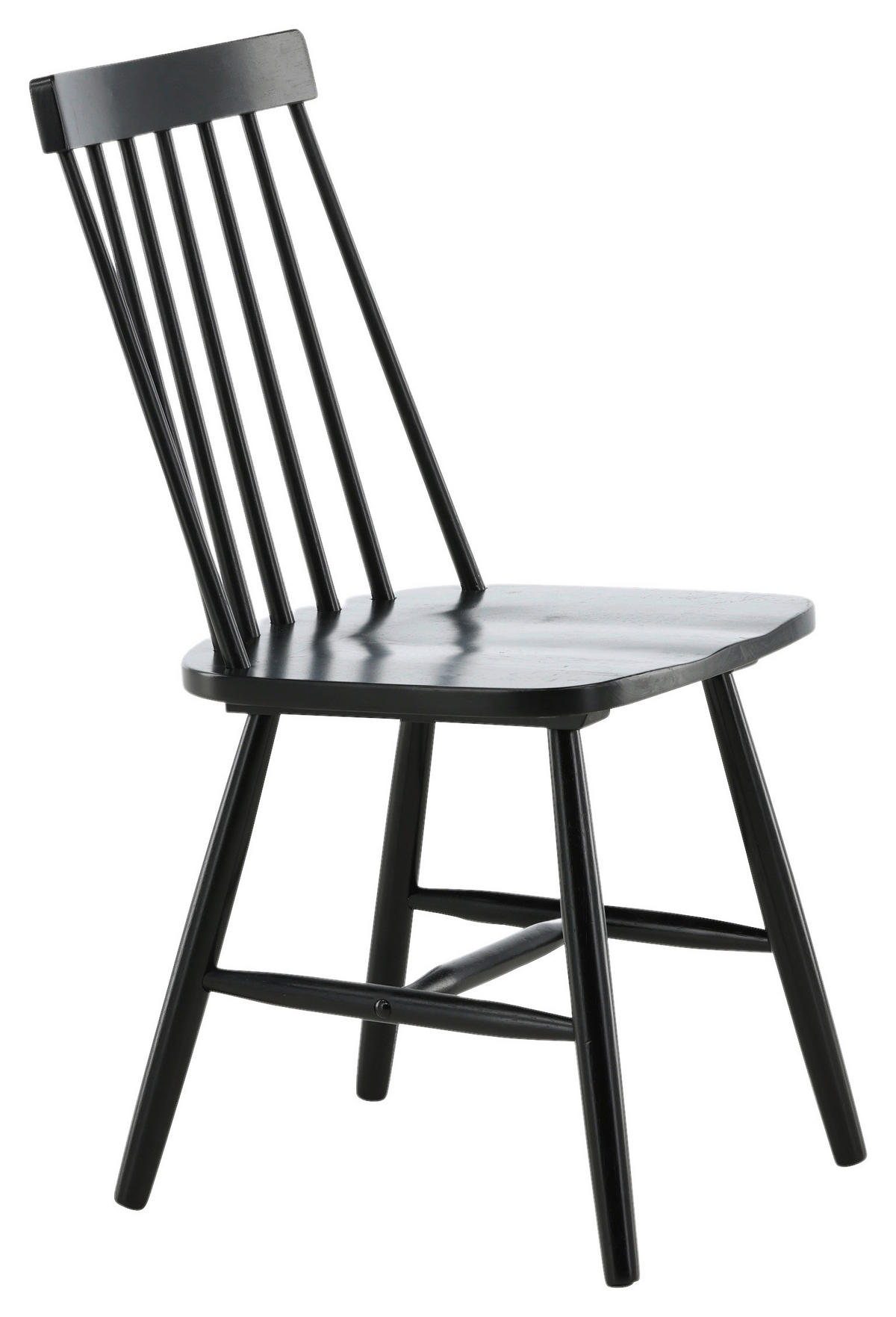 STUHL-SET 2 Stück  in Holz  - Schwarz, Design, Holz (43/87/55cm) - Livetastic