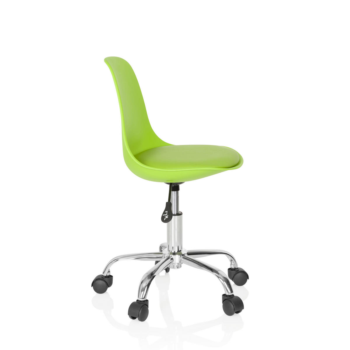 OTOČNÁ ŽIDLE PRO MLÁDEŽ, zelená - zelená, Basics, textil/plast (40/72-82/44cm) - MID.YOU